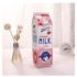 Kawaii Banana Strawberry Milk Pencil Case - Strawberry