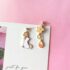 Kawaii Sakura Petal Cat Earrings - Limited Edition - Stud-Earrings