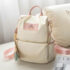 Kawaii Rabbit Harajuku Canvas School Backpack - beige