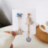 Kawaii Sakura Cat Flower Earrings - Limited Edition - Cat