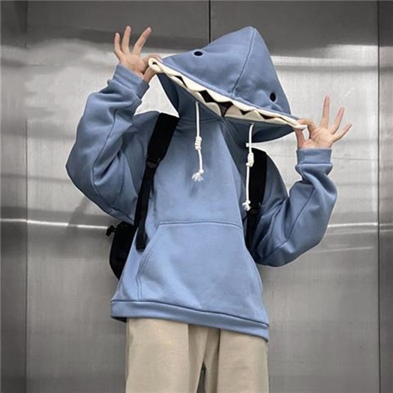 Felpa Con Cappuccio E Pantaloni Per Bambino 1-5 Anni – Tuta Dinosauro Autunno Inverno – Grigio/Blu