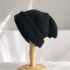 Kawaii Bunny Ears Autumn Beanie - Limited Edition - Black