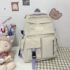 Kawaii Pastel Style College Harajuku Backpack - beige