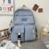 Kawaii Pastel Style College Harajuku Backpack - Blue