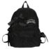 Kawaii Harajuku Lace Fashion Canvas Backpack - Limited Edition - Black