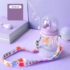Kawaii Therapy Fountain Straw Bottle (260ml) - Limited Edition - Purple