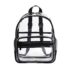 Kawaii Clear Transparent College Backpack - Limited Edition - Black