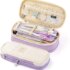 Kawaii Large Capacity College Pencil Pouch - Limited Edition - Purple