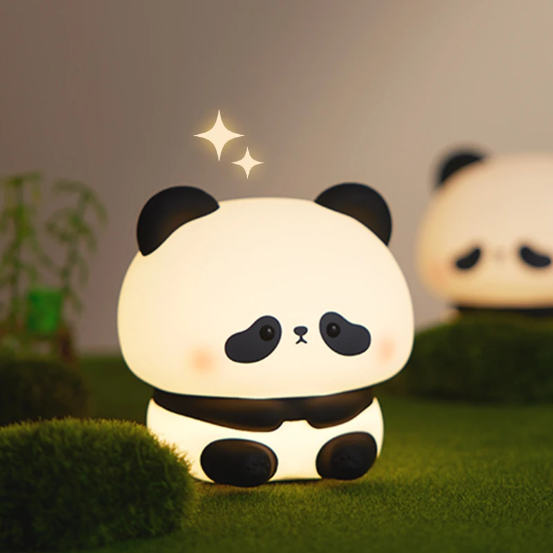 Kawaii Squishy Panda LED Night Lamp Limited Edition