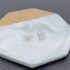 Kawaii Sparkling Flower Stud Earrings - Limited Edition - White Gold