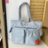 Kawaii Fashion Aesthetic Nylon Tote Shoulder Bag - Blue