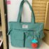 Kawaii Fashion Aesthetic Nylon Tote Shoulder Bag - Green