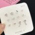 Kawaii Crystal Hearts Earring Gift Set - Limited Edition - Set B