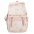 Kawaii Canvas Bear Plaid Harajuku Backpack - Special Edition - Pink