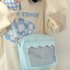 Kawaii Japanese Harajuku Ita Crossbody Bag - Blue