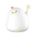 Kawaii Daisy Chicken Soft Silicone Night Lamp - Limited Edition - White
