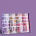 Kawaii Therapy Washi Tape Gift Box Set (20 rolls) - Purple