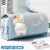 Kawaii Squishy Animal Large Capacity Pencil Case - Blue