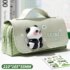 Kawaii Squishy Animal Large Capacity Pencil Case - Green