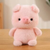 Kawaii Therapy Animal Collection Plush Dolls (15cm) - Pig, 15cm
