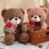Kawaii Therapy Rose Bow Tie Teddy Bear (20cm)