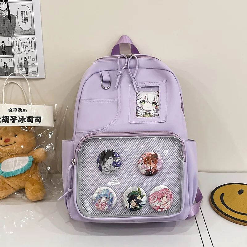COPY - Cute Bear Boba Matcha Backpack Cute Boba Backpack - Etsy main image 4