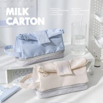 Kawaii Double Layer Pastel Aesthetic Pencil Case