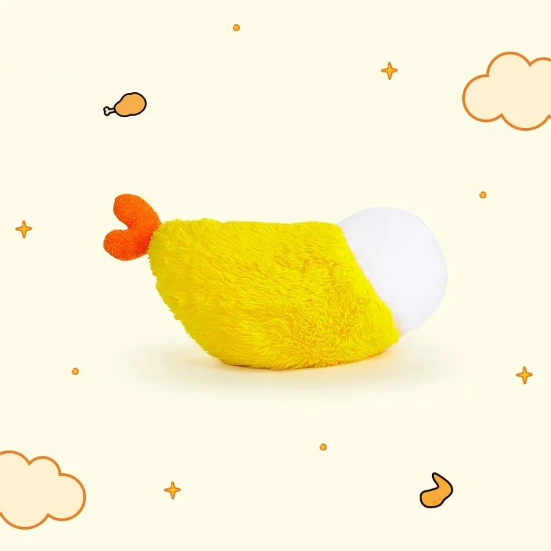 Kawaii Seal Fried Shrimp Tempura Plush (60cm) - Limited Edition