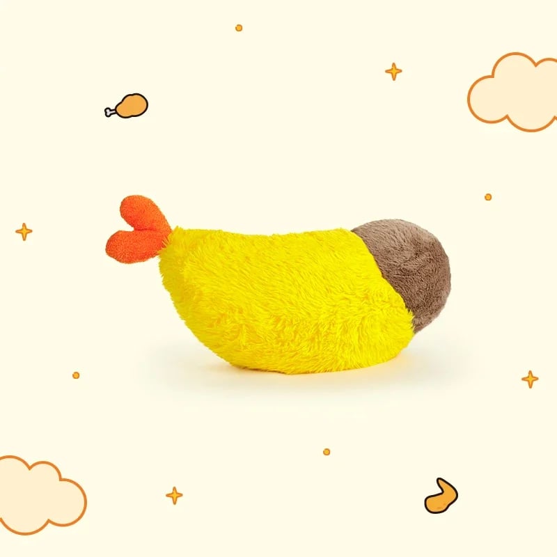 Kawaii Seal Fried Shrimp Tempura Plush (60cm) - Limited Edition
