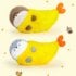 Kawaii Seal Fried Shrimp Tempura Plush (60cm) - Limited Edition