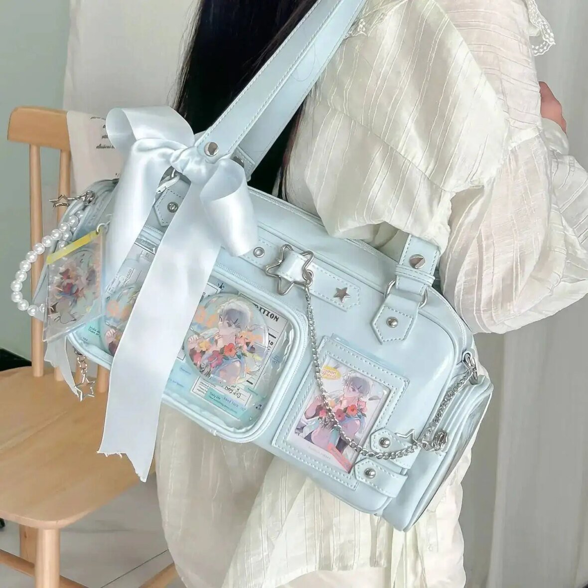 Kawaii Starry Harajuku Ita Shoulder Bag – Limited Edition