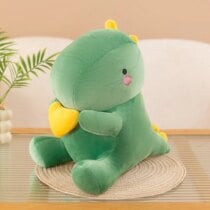 Kawaii Therapy Cotton Candy Dinosaur Hearts Plush (30cm) - Green, 30CM