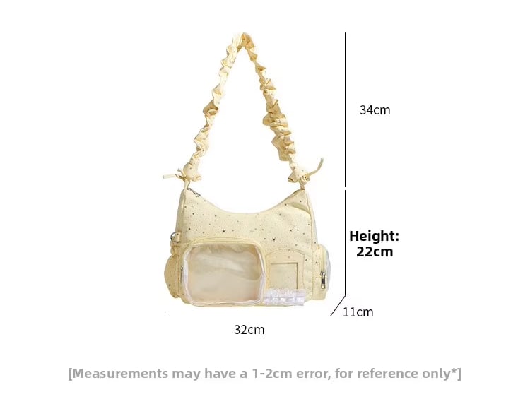 Kawaii Soft Harajuku Style Starry Ita Tote Bag