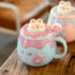 Kawaii Donut Cat Coffee Ceramic Cup - Special Edition