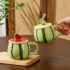 Kawaii Watermelon Ceramic Cup - Limited Edition